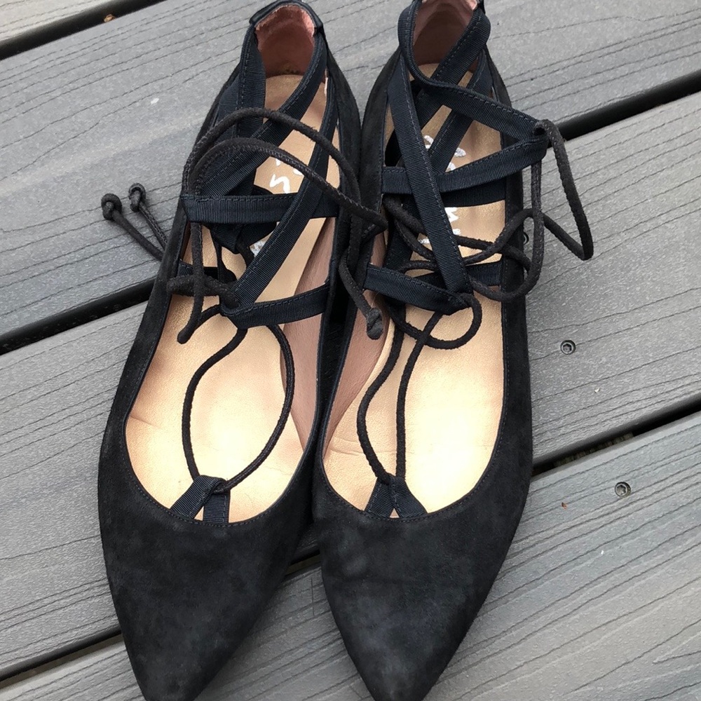 FSNY wrap up ballet flats size 8.5